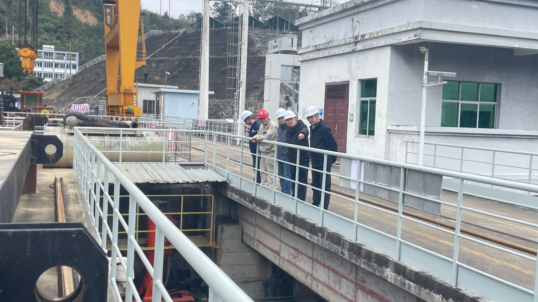 检查组现场查看船闸运行状况.jpg